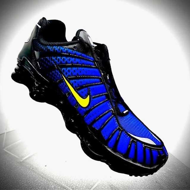 НОВИ! / NIKE / Shox TL / Blue Yellow