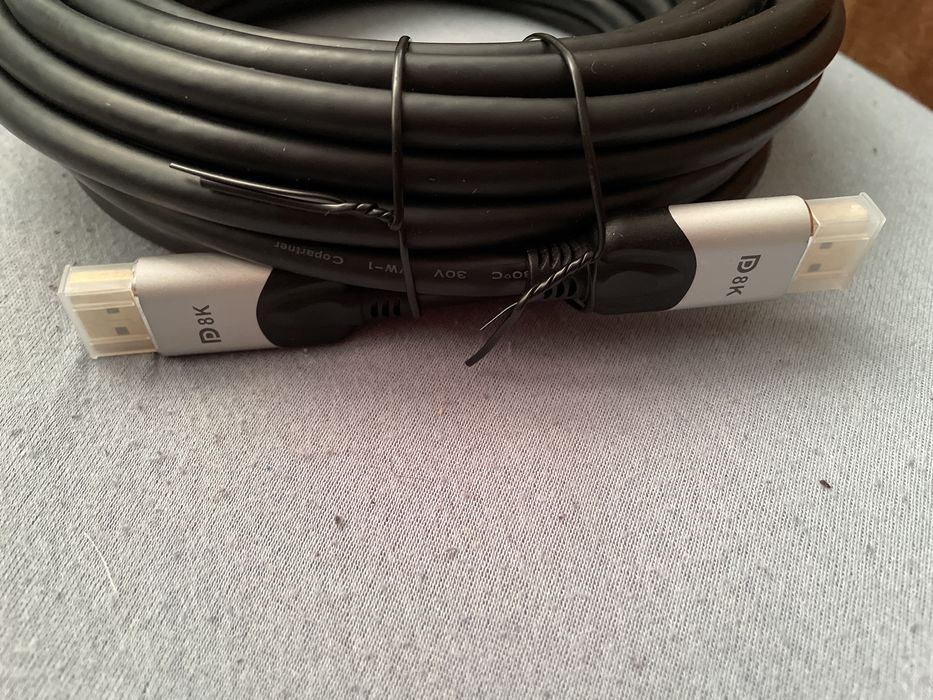 Кабель 8k display port. 10 метров