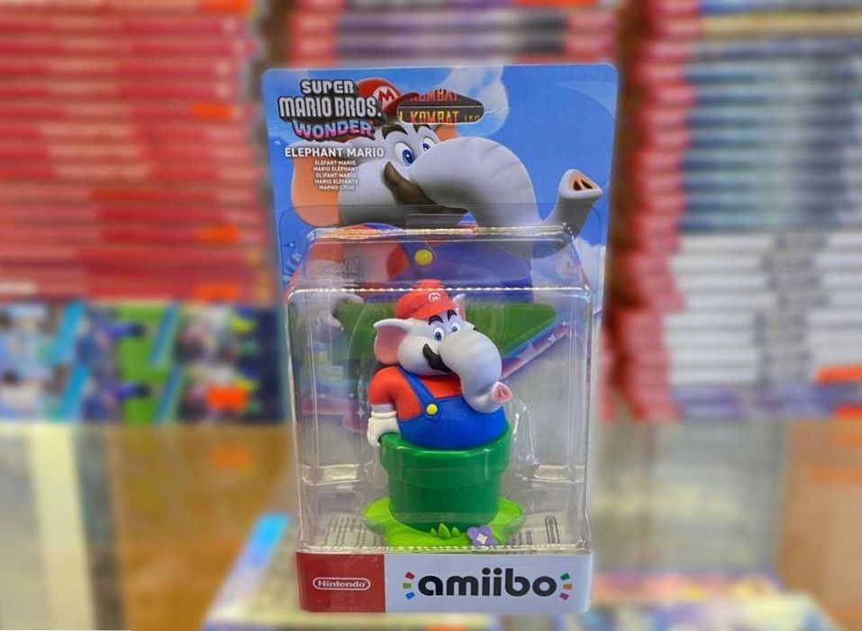 Новая Интерактивная Фигурка Nintendo Elephant Mario/Слон МариоНинтендо