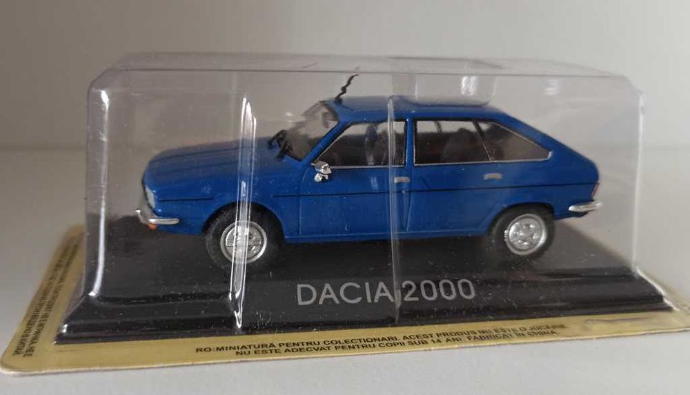 Macheta Dacia 2000 1984 - DeAgostini Masini de Legenda 1/43 carte