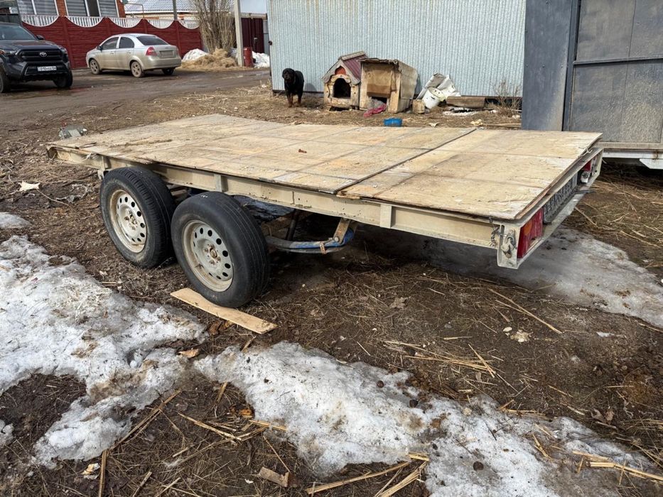 прицеп 2 остный площадка