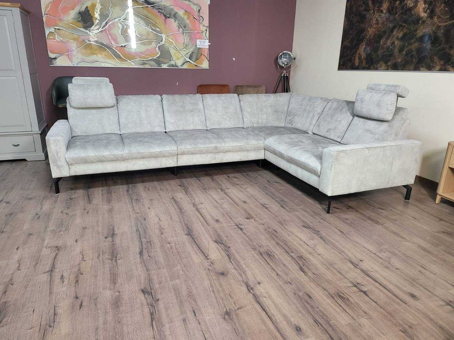 ПРОМОЦИЯ!!! Светло сив ъглов диван ZE - EM20028