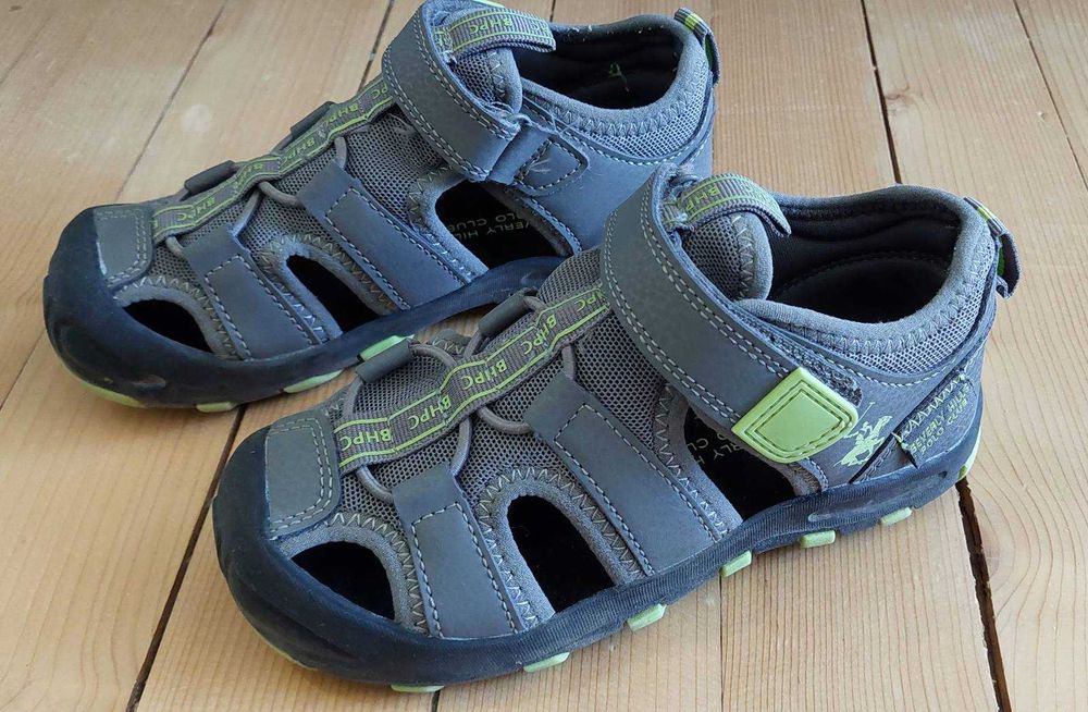 Детски сандали Beverly Hills Polo Club 13CJJY7 Сив, номер 31