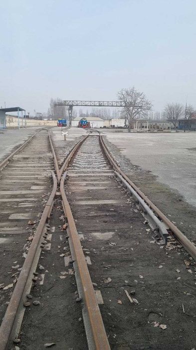 Темир йул веткали база + гишт заводи сотилади 1,23 га