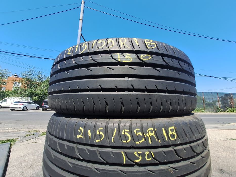 4 anvelope vara 215/55r18 Continental Montaj Gratuit