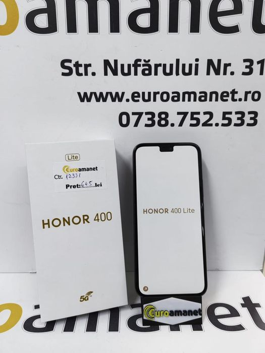 Telefon mobil HONOR 400 Lite, Dual SIM, 8GB RAM, 256GB -N-