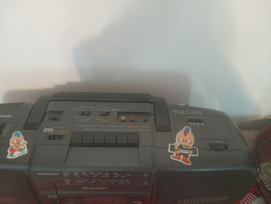 Dublu Radio Casetofon Sharp WQ T-370H