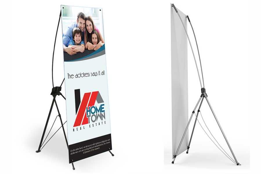 Pauk, X banner stend reklama Toshkent ichida