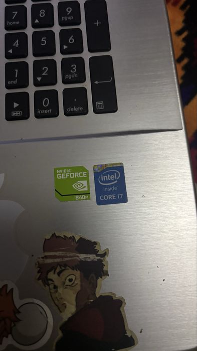 Продам ноутбук asus core i7