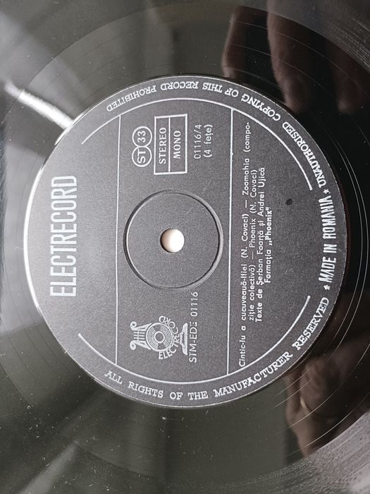 Phoenix vinil  Cantafabule