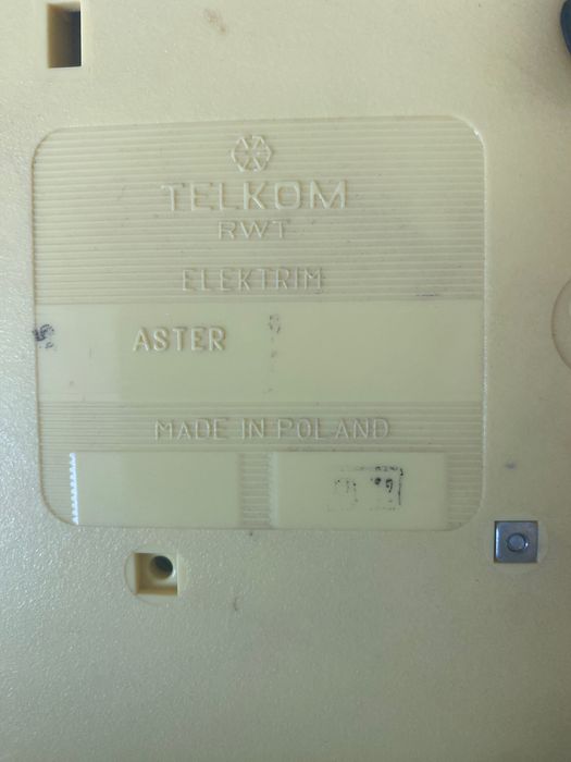 Дисковый телефон, Польша 1983г