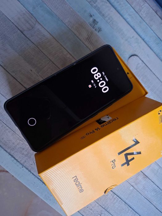 Telefon mobil realme 14 Pro 5G, Dual SIM, 256GB, 8GB RAM, Suede Grey