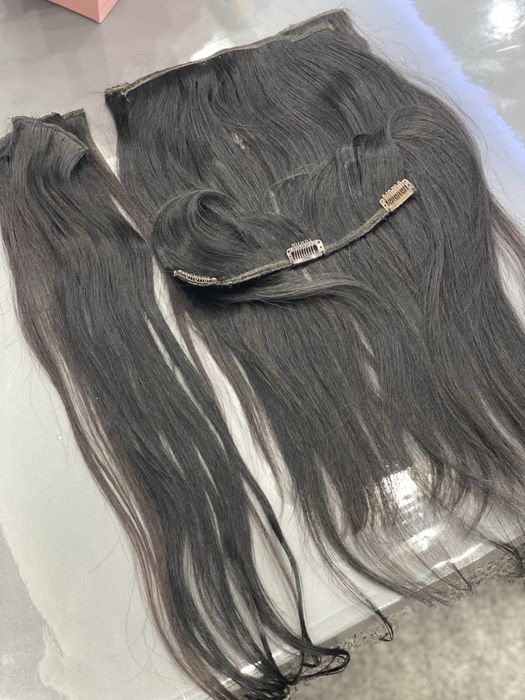 Екстейшън (треса ) за коса-естествен косъм