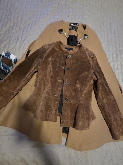 Палто и кожено яке   ZARA XS