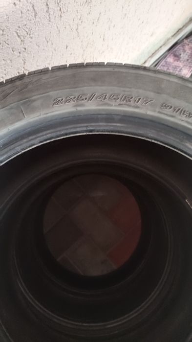 Комплект б/у резины летние