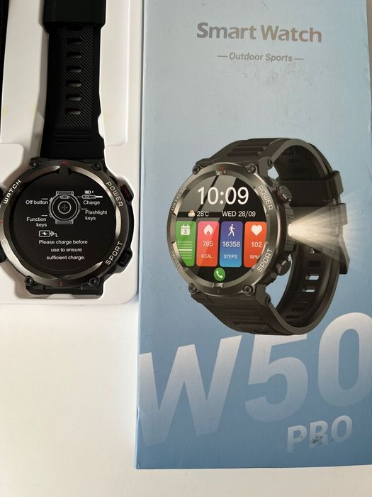 Smartwatch cu funcție Apel/notificari wapp și mess
