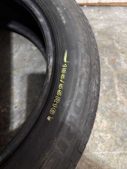 Anvelope 185/55 R16 Bridgestone DOT 2016 2 bucăți