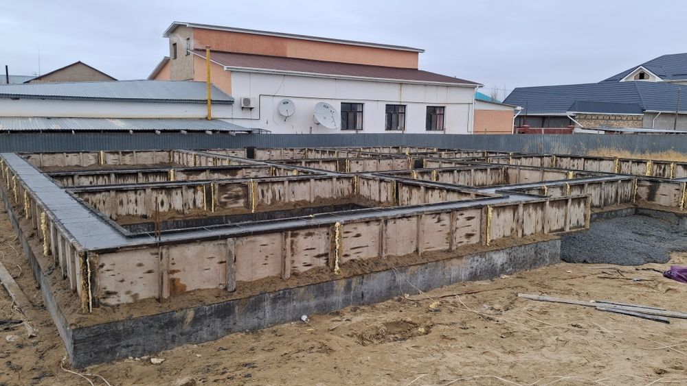 Фундамент,бетон куйамыз