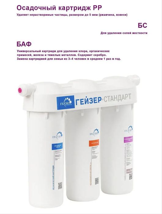 Фильтр Гейзер- стандарт