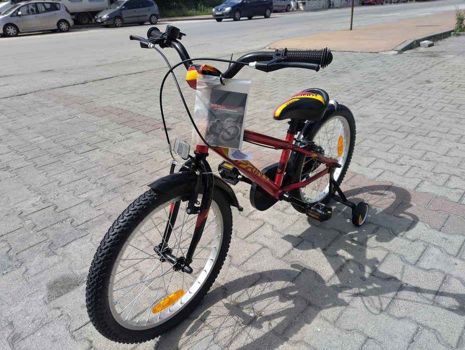 Велосипед 20" CASPER червен