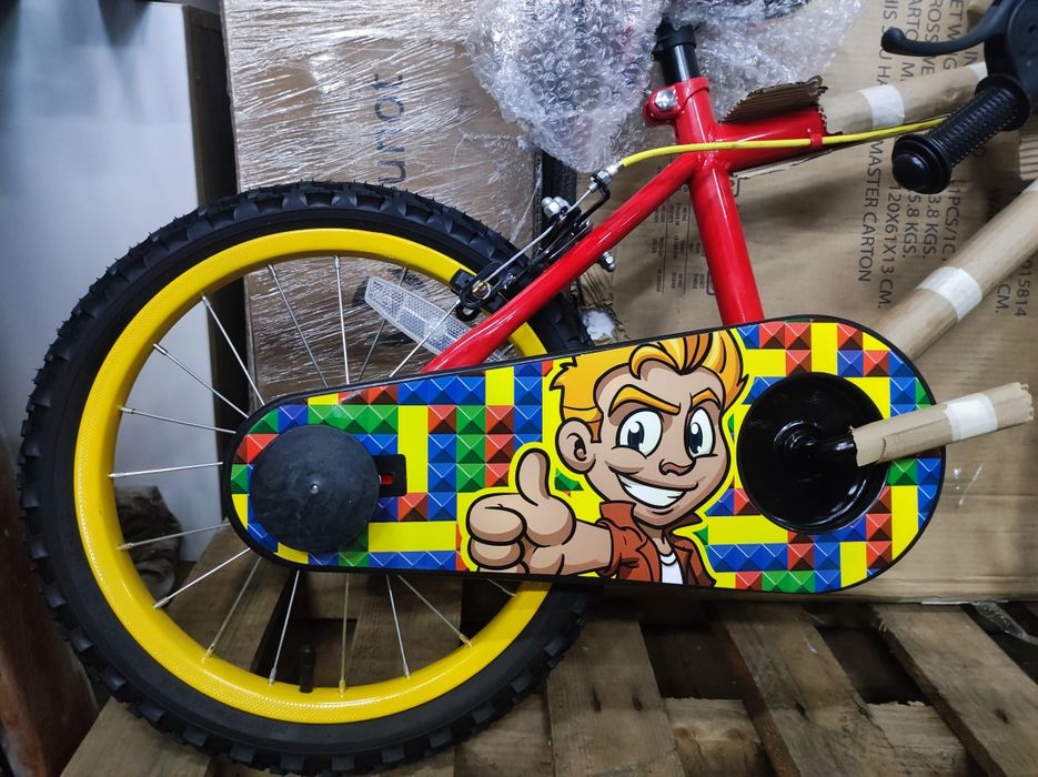 Нов детски велосипед ( колело ) Morelarge TYKE 16"  + помощни колелца