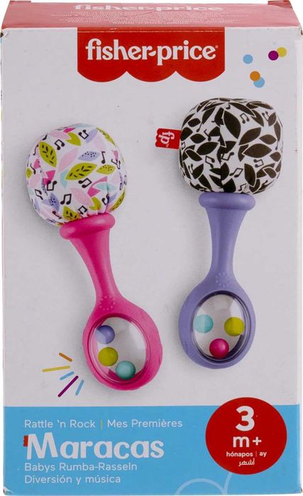 Детские цветные Маракасы от Fisher Price ( от 6 месяцев)