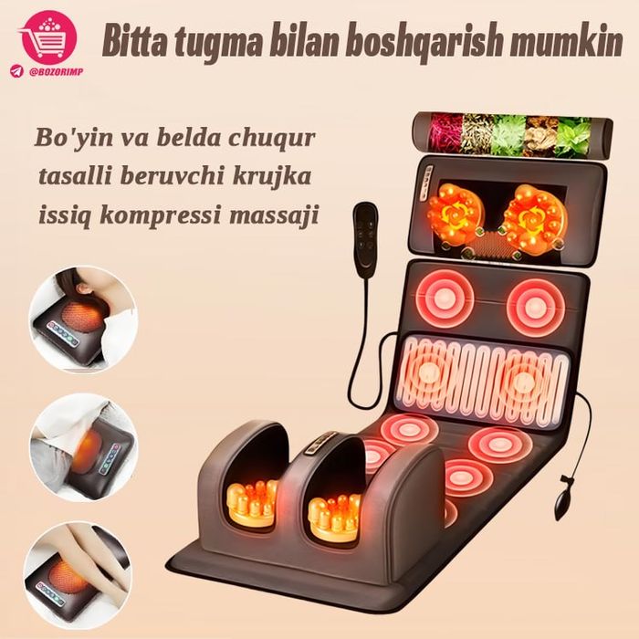 Yuqori avtomatik toʻliq massajor