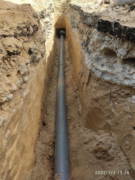 Урачи Тираншея Ура Яма Тунел Ura Yama Transheya Tunel Qazish Santexnik