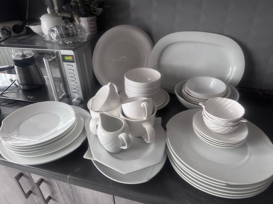 Продам Посуда-Сервиз белыйФарфор