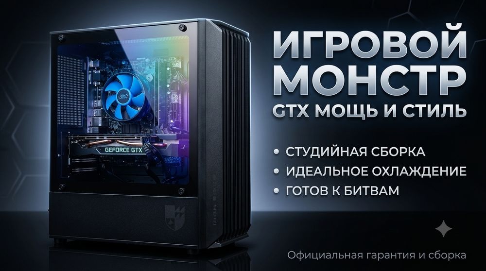Игровой пк i5 10400f GTX 1660 Super