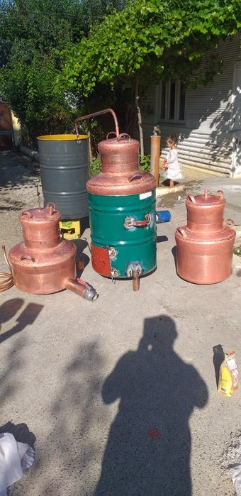 Vând cazan de țuică la 100 de Litri  cu fundul de 4 mm