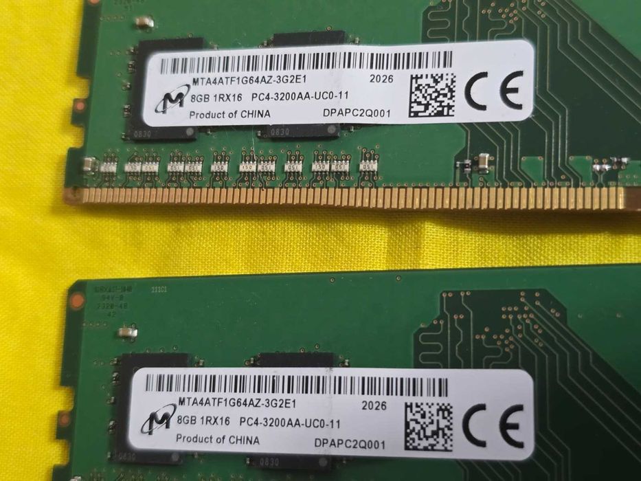 Kit memorii RAM desktop 16GB (2x8GB) DDR4 Kit PC4-3200AA Desktop UDIMM