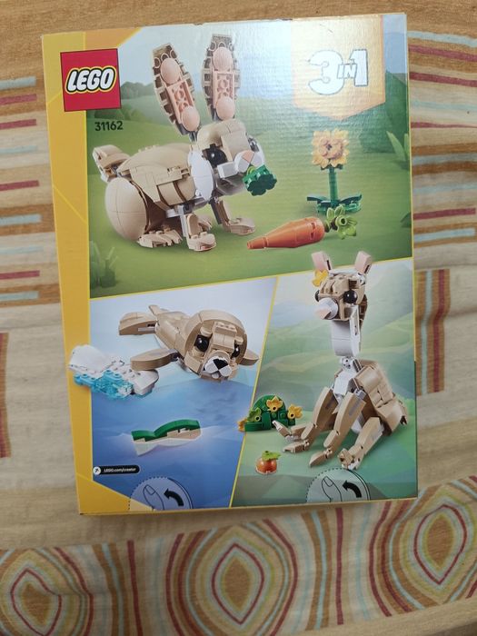 LEGO® Creator 3 in 1 - Iepuras dragalas 31162, 326 piese