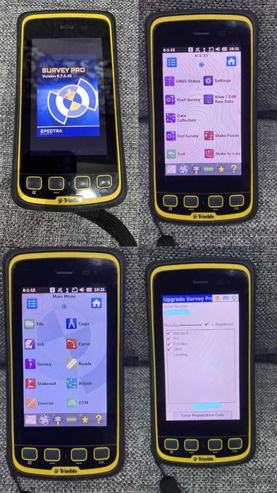 TRIMBLE JUNO 5  T41 SurvCE 6 , Fieldgenius 11 Surveypro 6 GPS RTK