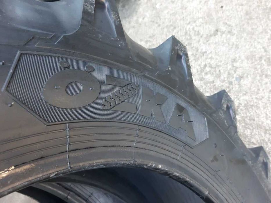 Cauciucuri noi cu 8 pliuri 12.4-24 marca OZKA cu garantie
