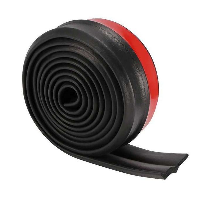 Универсален лип спойлер за брони SAMURAI - Черен