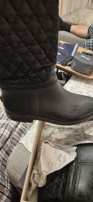 Сапоги резиновые утеплённые