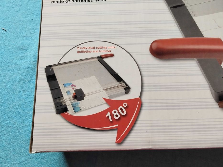 оригинална немска гилотина за рязане фотографии и визитки