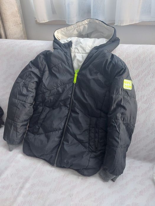 Geaca cu două  fețe pt băieți