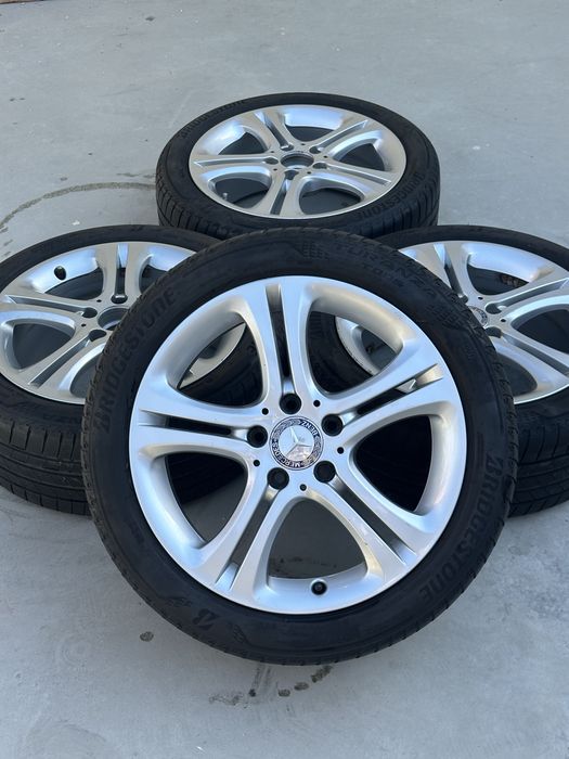 Set Jante r17 Mercedes CLA, A-Class + Cauciucuri Vara