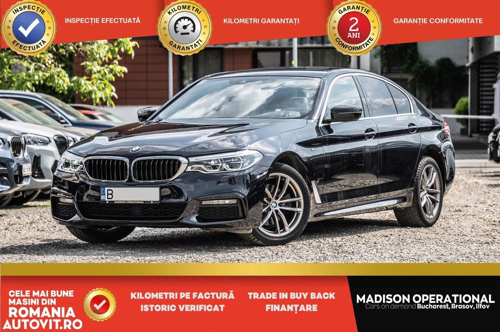 BMW Seria 5 ///M pachet xDrive Laser Head-up ambientale din Ro de noua
