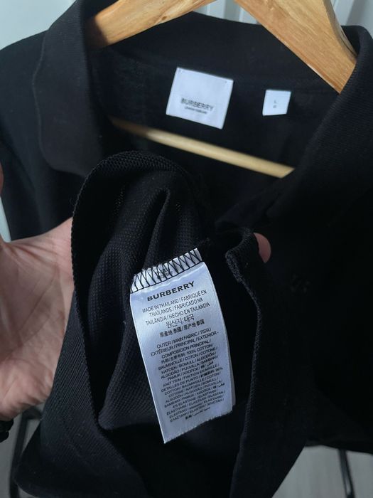 Bur berry polo negru