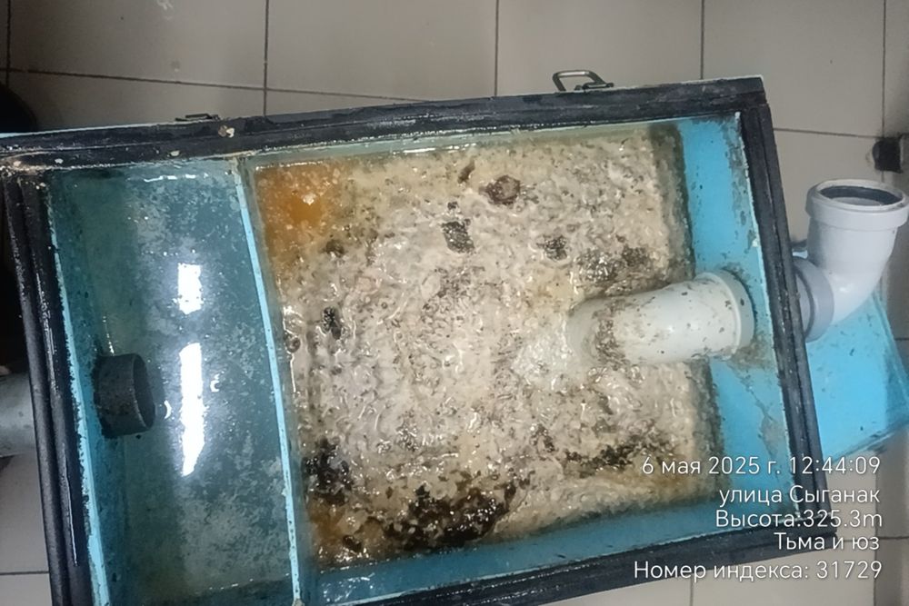 Чистка жироуловителя