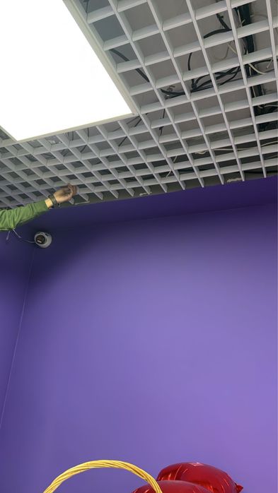 Грильято полвесной потолок