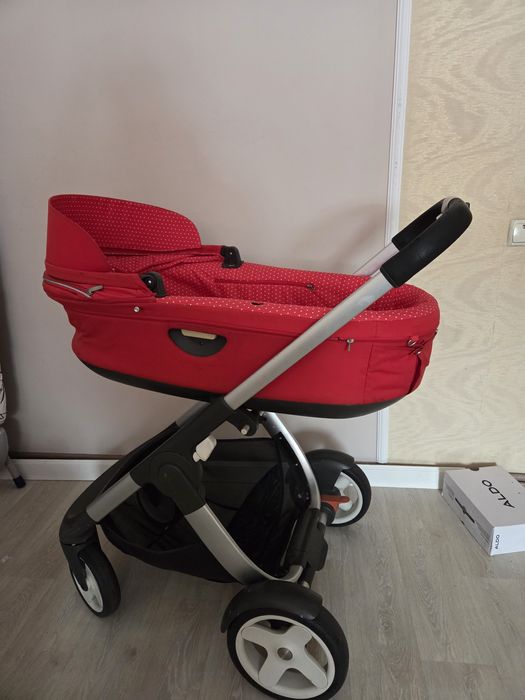 Коляска Stokke. Люлька и прогулочный блок