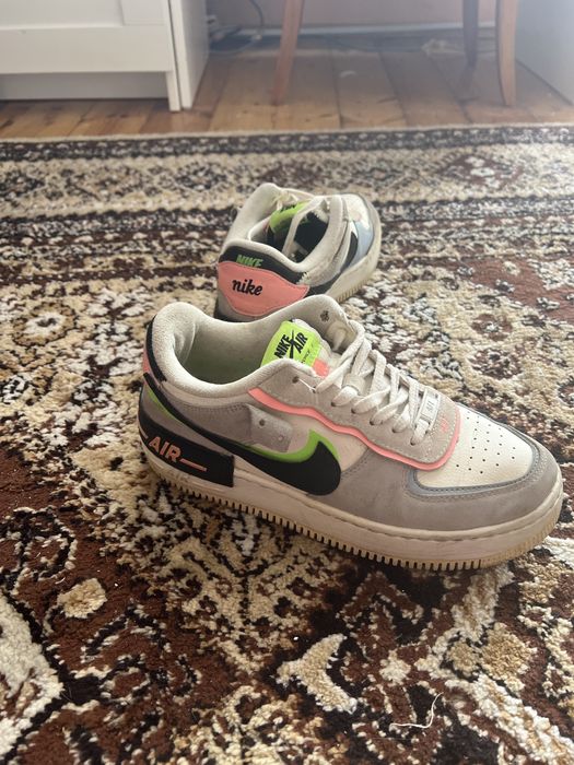 Бели Nike air force Shadow размер 38,5
