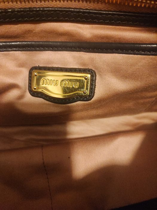 Geanta miu miu piele naturala