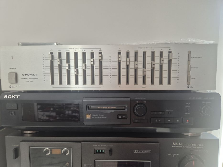 Minidisc, deck eq