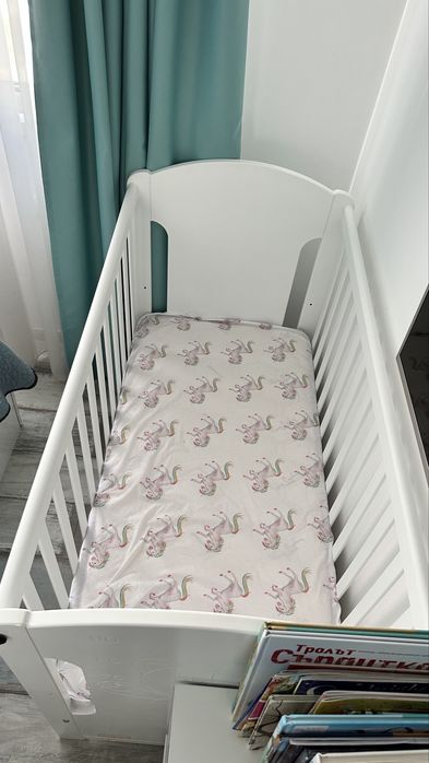 Детско легло Arbor Петит Мече 120×60 см + матрак