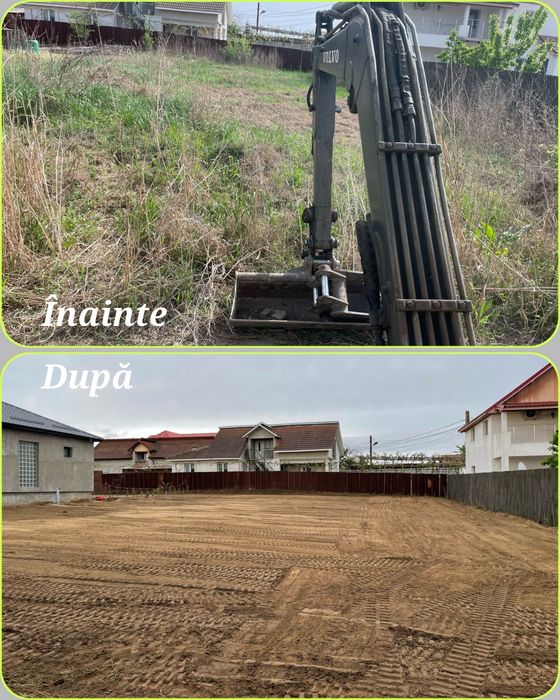 MINIEXCAVATOARE de închiriat mini buldo excavator 2/4 tone